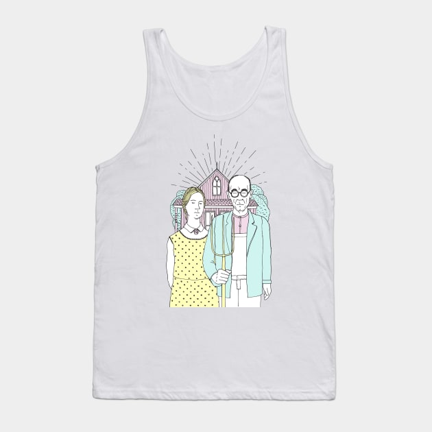 American Gothic Tank Top by astronaut